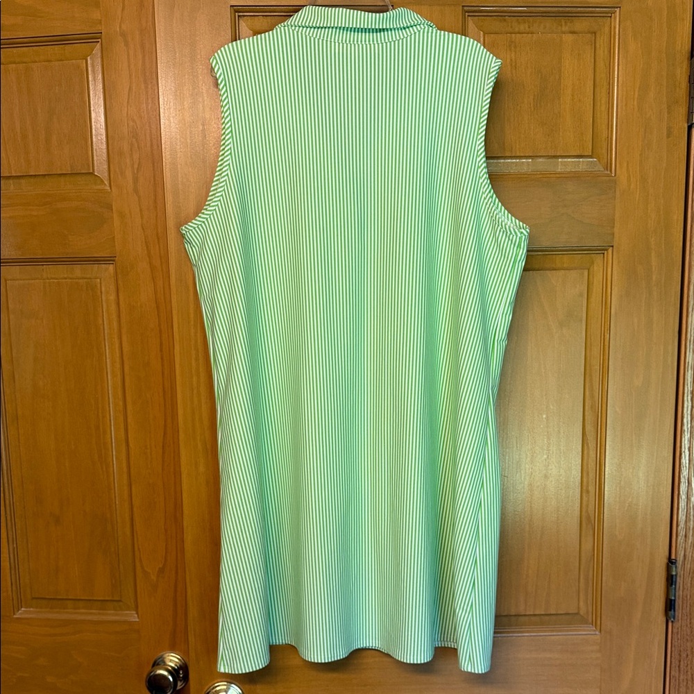 Jude Connally Green Sleeveless Polo Sundress - Picture 2 of 2